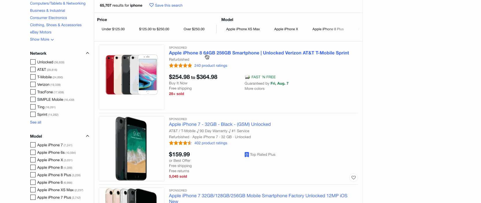 Fakespot Chrome Extension in action on eBay